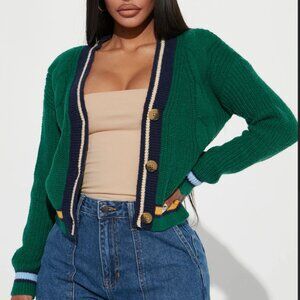 Women's cardigan sweater